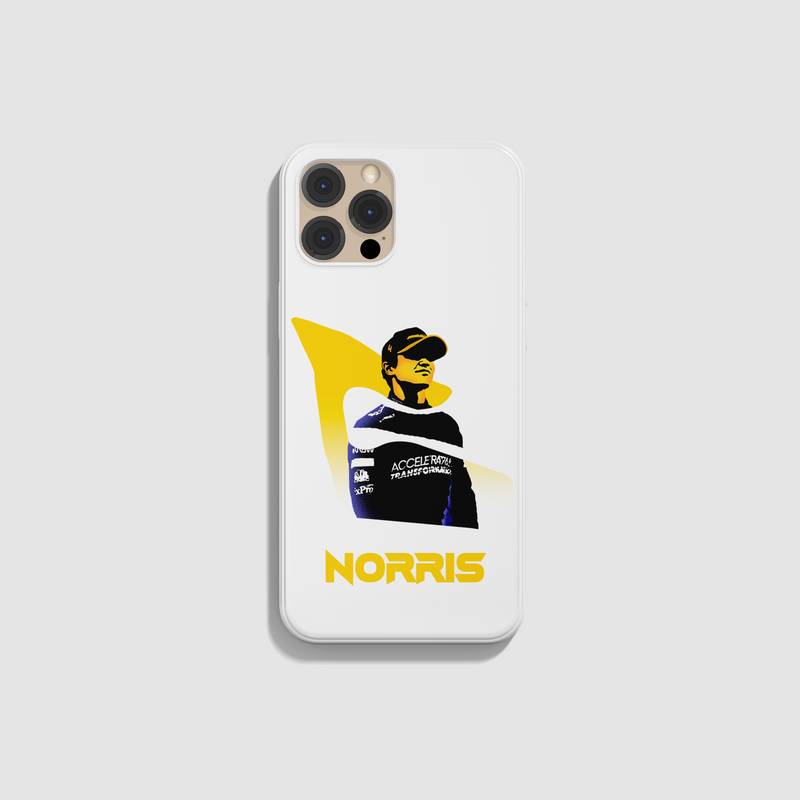 Case Minimalista Lando Norris