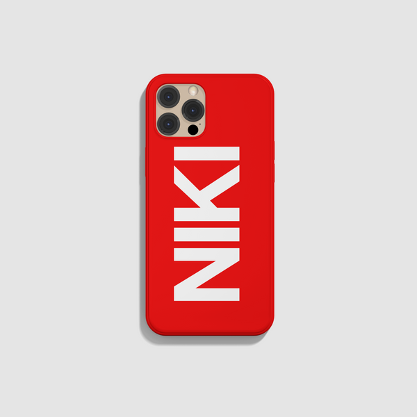 Case Minimalista Niki Lauda Red