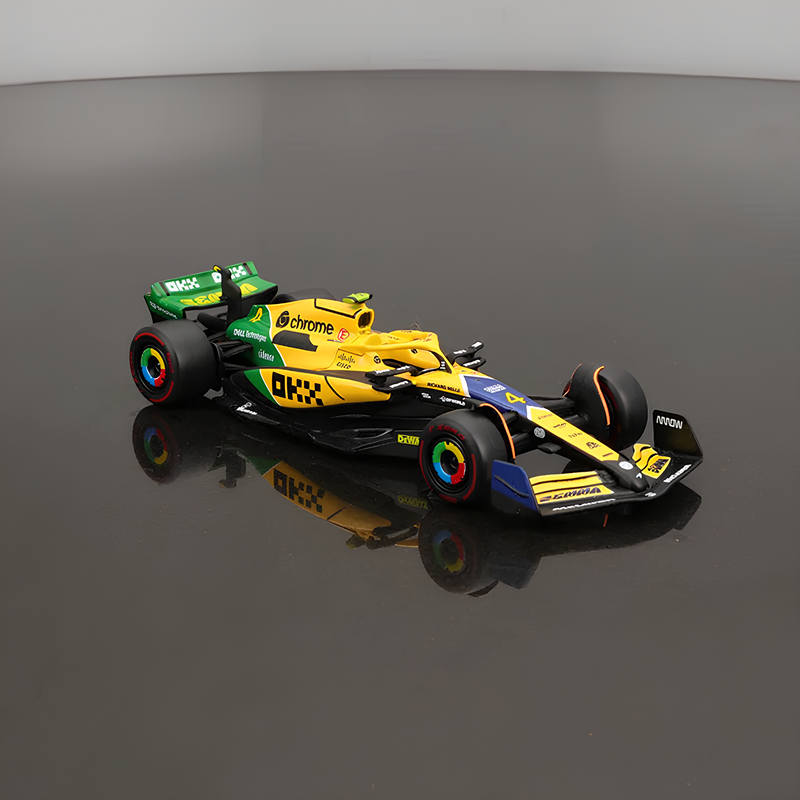 LANÇAMENTO (2024) F1 Miniatura McLaren MCL38 Senna Mônaco 1:43