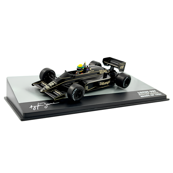 (1986) F1 Miniatura Lotus Renault 98T 1986 Ayrton S. 1:18