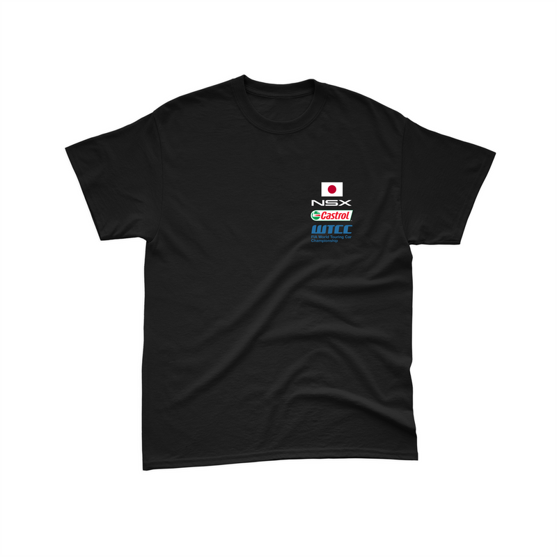 Camiseta Honda NSX 1993 WTCC Preta