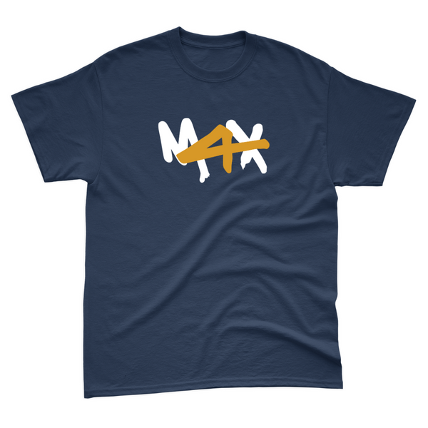 Camiseta Max Verstappen  4X Campeão Mundial Azul 100% Algodão