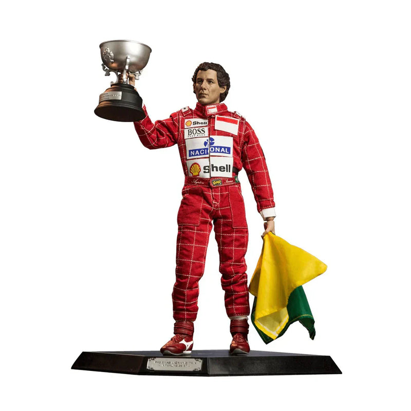 Ayrton Senna Scale 1/6 Live Legend Iron Studios Exclusivo