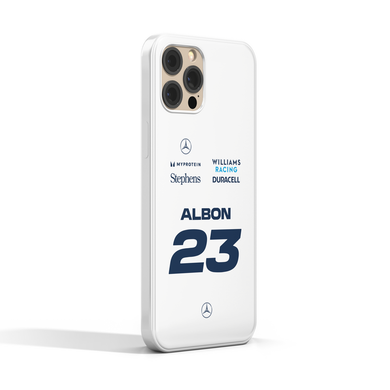 Case Williams Racing Branca 2024 Alex Albon