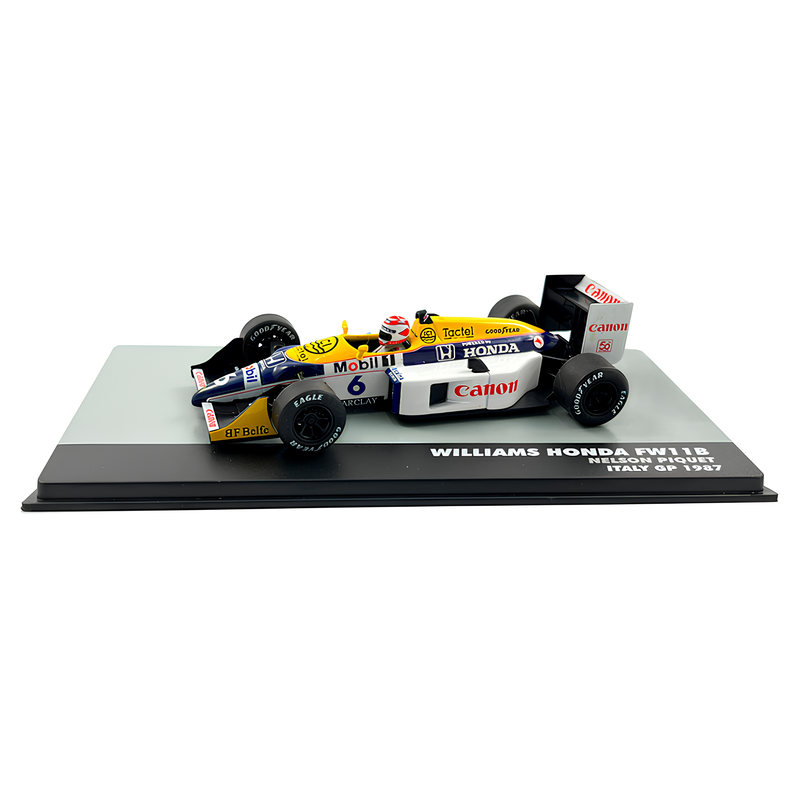 (1987) F1 Miniatura Williams FW1 1B Nelson Piquet 1:18