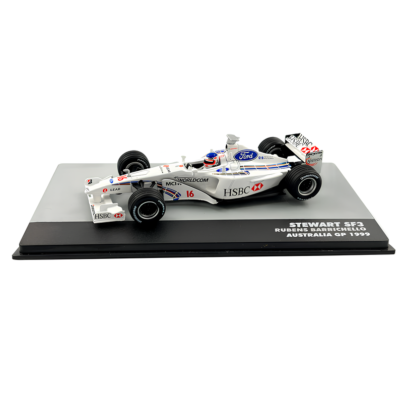 (1999) F1 Miniatura Stewart SF3 Rubens Barrichello 1:18