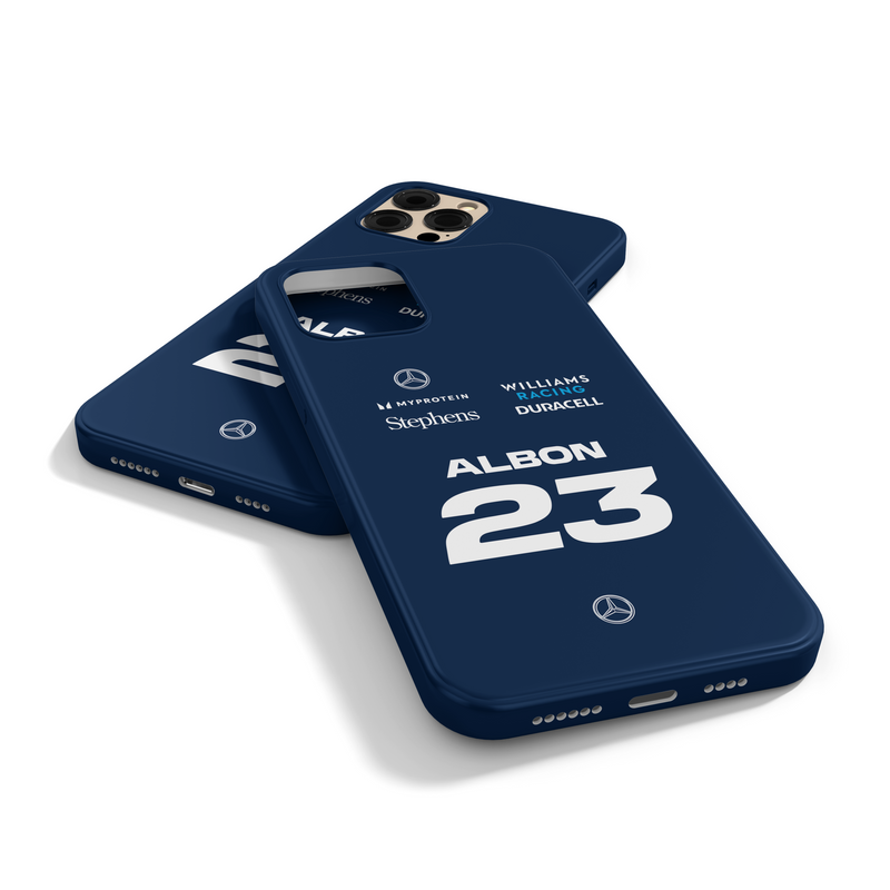 Case Williams Racing Azul Marinho 2024 Alex Albon