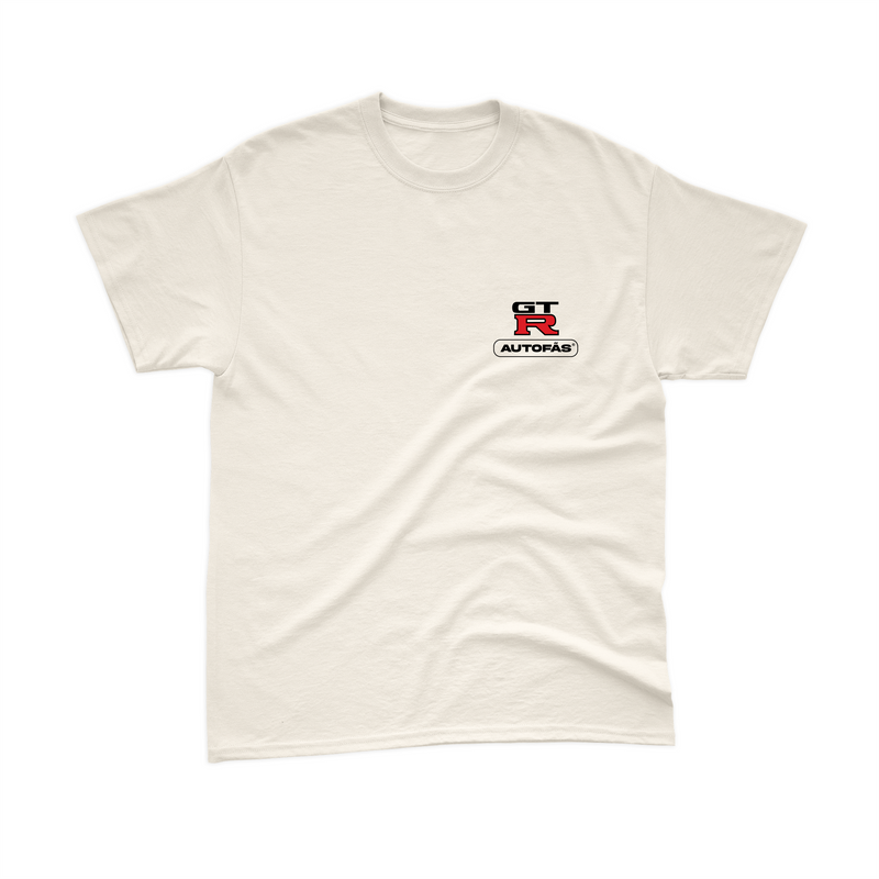 Camiseta Nissan Skyline GT-R R34 Off White