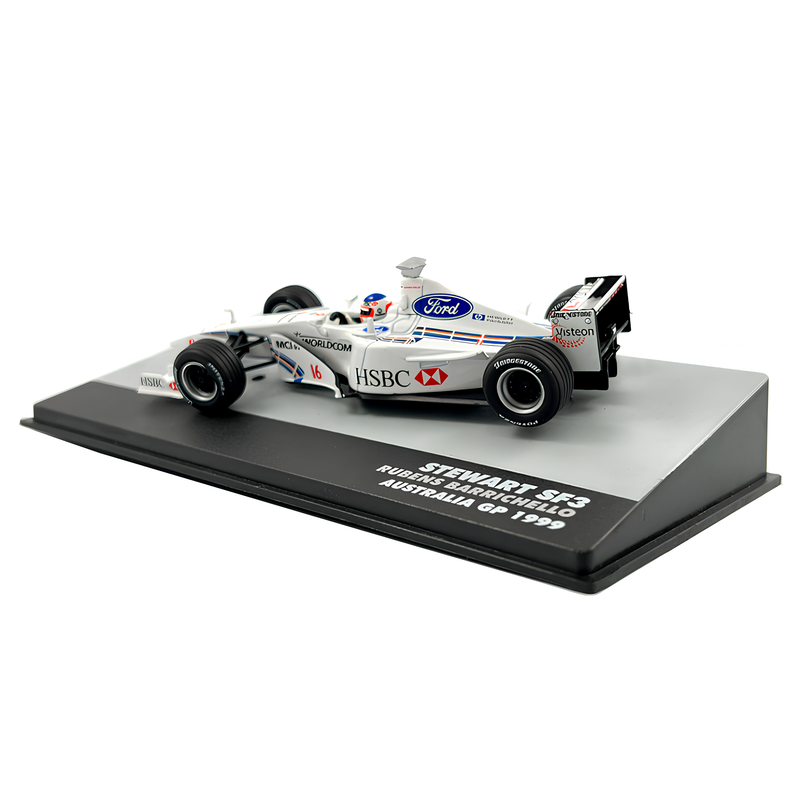 (1999) F1 Miniatura Stewart SF3 Rubens Barrichello 1:18