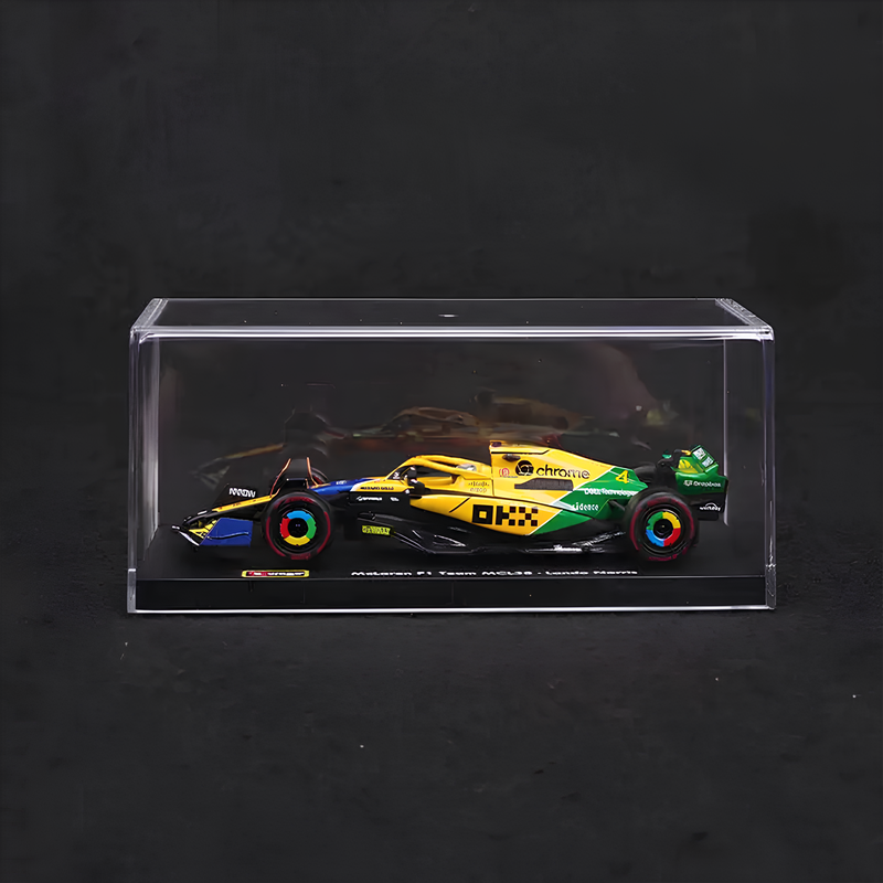 LANÇAMENTO (2024) F1 Miniatura McLaren MCL38 Senna Mônaco 1:43