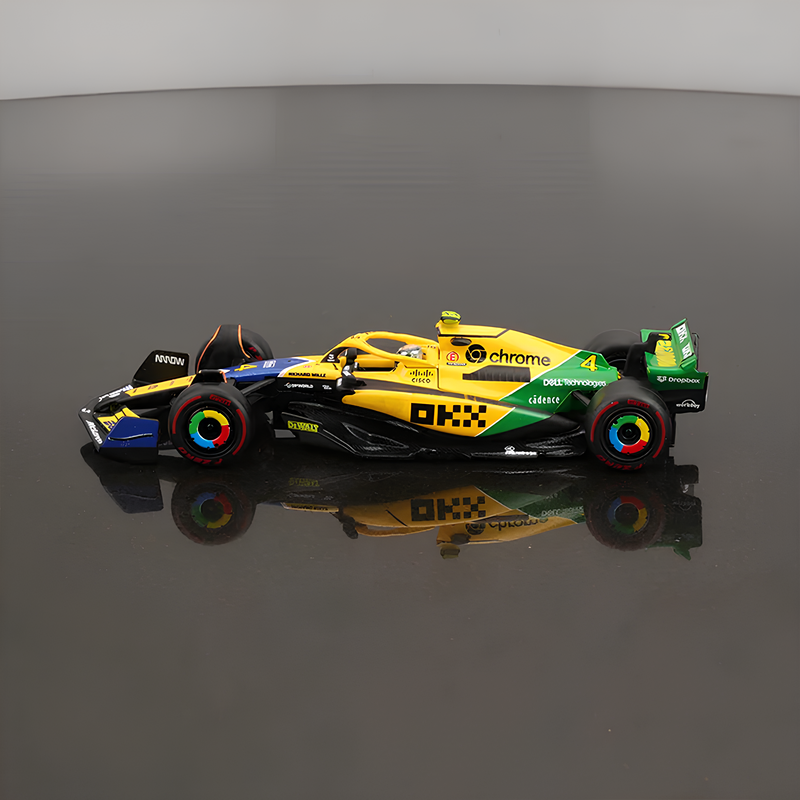 LANÇAMENTO (2024) F1 Miniatura McLaren MCL38 Senna Mônaco 1:43