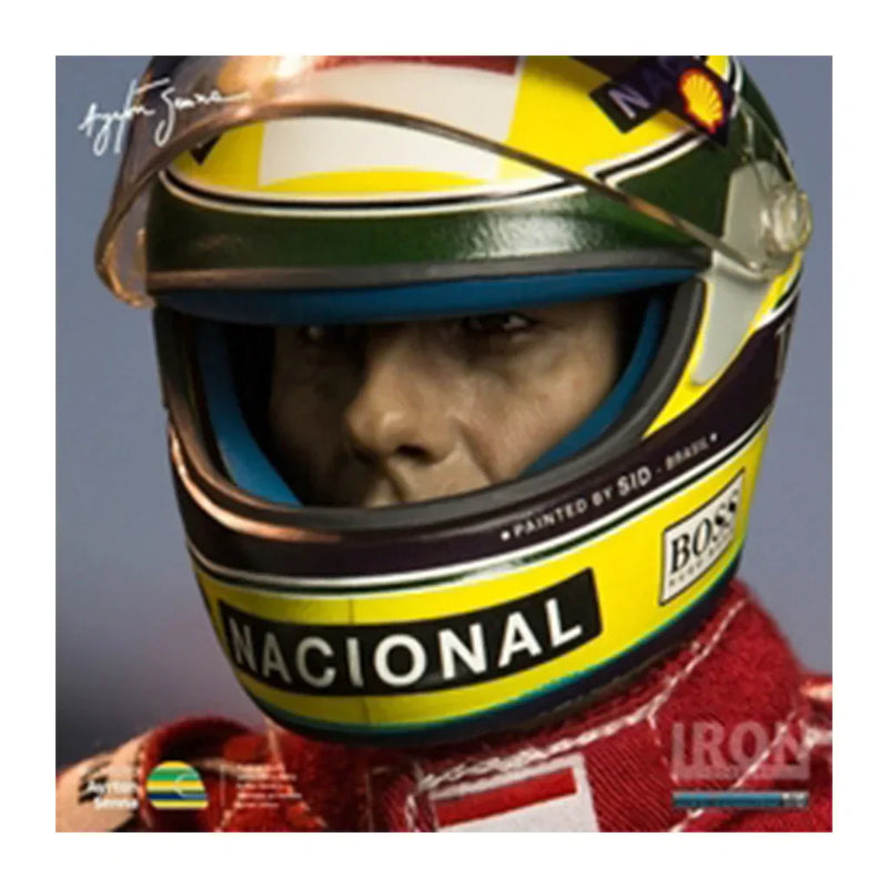 Ayrton Senna Scale 1/6 Live Legend Iron Studios Exclusivo