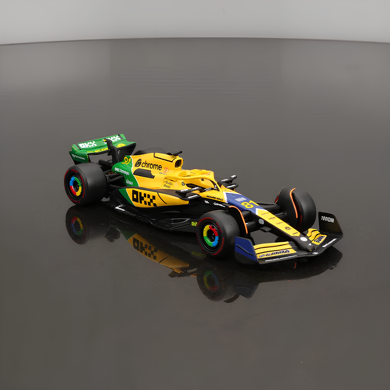 (2024) F1 Miniatura McLaren MCL38 Senna Mônaco 1:43 (LANÇAMENTO)