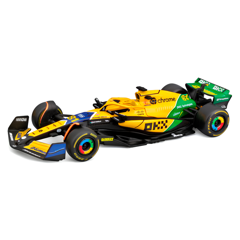 LANÇAMENTO (2024) F1 Miniatura McLaren MCL38 Senna Mônaco 1:43