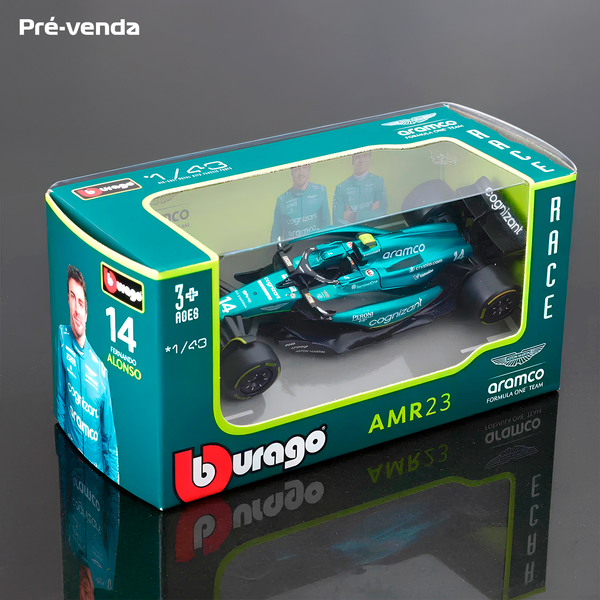 (2023) F1 Miniatura Aston Martin A. AMR23 #14 Fernando Alonso 1:18