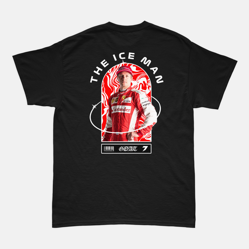 Camiseta Kimi Raikkonen Coleção Portal Goats Algodão