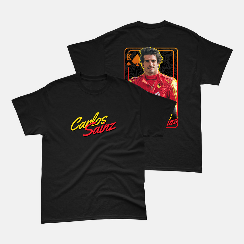 Camiseta Carlos Sainz Edição Especial Las Vegas Algodão