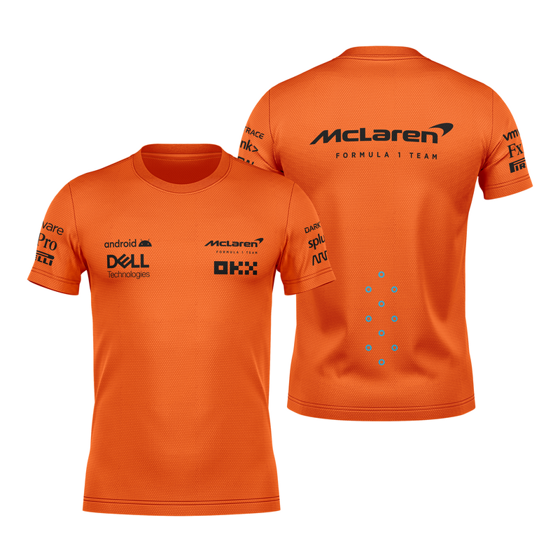 Camiseta DryFit McLaren 2024 Laranja