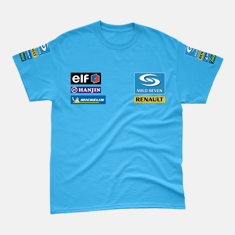 Camiseta Fernando Alonso Retrô Renault 2006