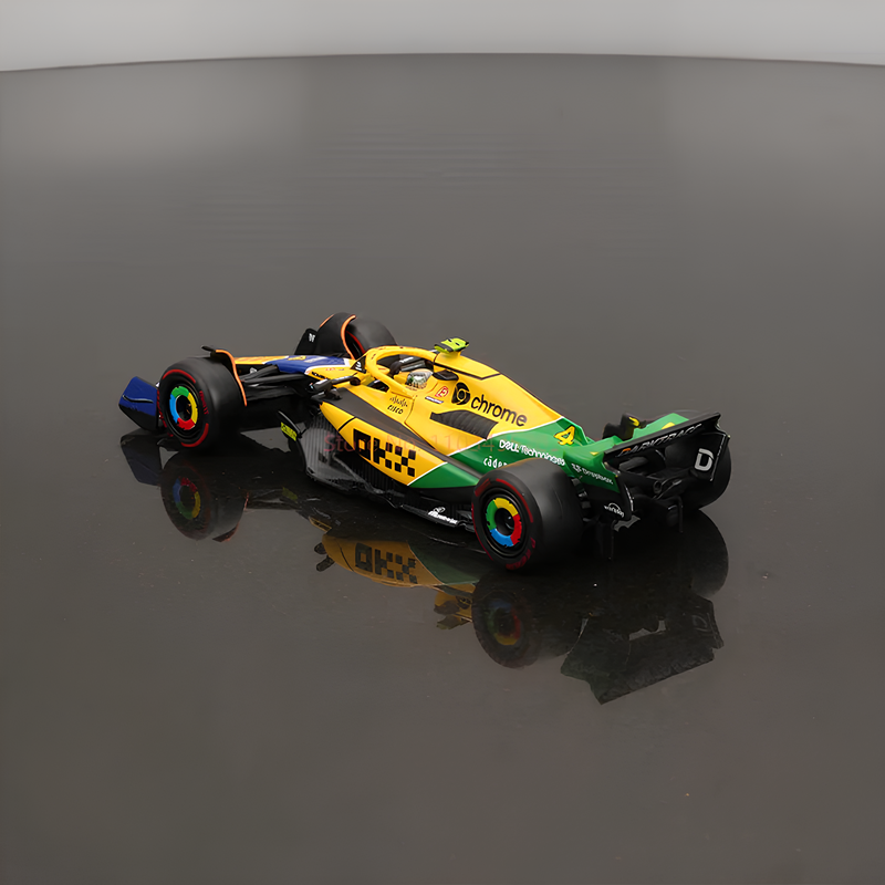 LANÇAMENTO (2024) F1 Miniatura McLaren MCL38 Senna Mônaco 1:43