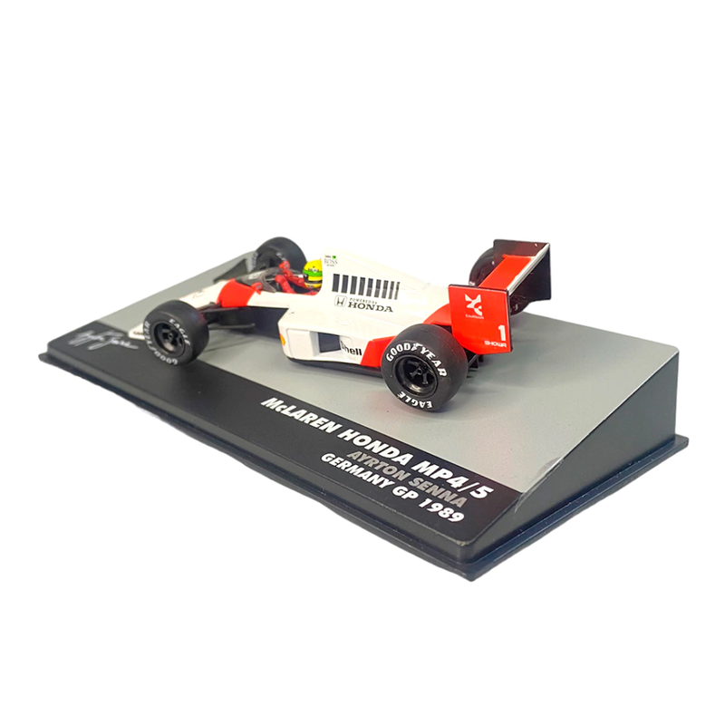 Ayrton Senna. 1:18 (1990) F1 Miniatura McLaren MP4/5B  🇧🇷🇧🇷