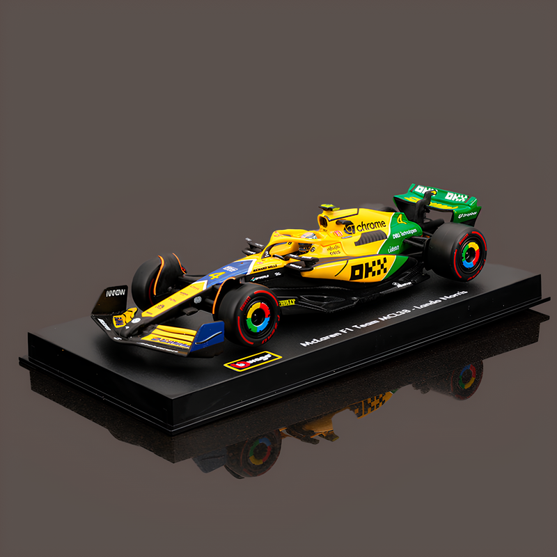 LANÇAMENTO (2024) F1 Miniatura McLaren MCL38 Senna Mônaco 1:43