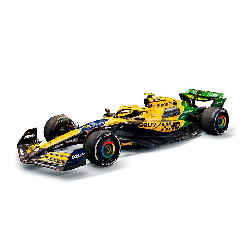 (2024) F1 Miniatura McLaren MCL38 Senna Mônaco 1:43 (LANÇAMENTO)