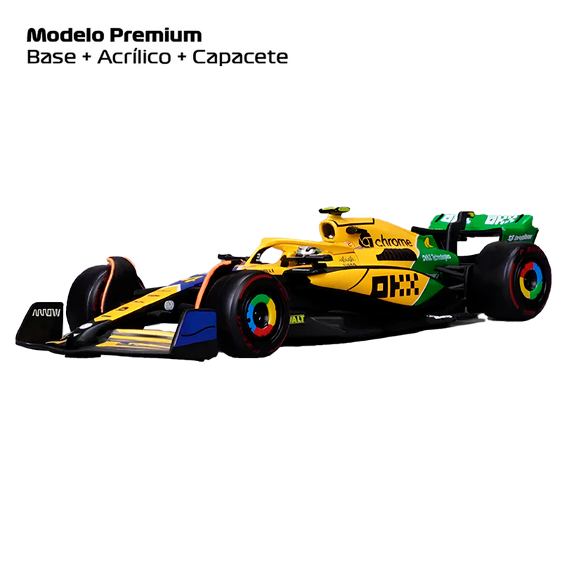 (2024) F1 Miniatura McLaren MCL38 Senna Monaco 1:18