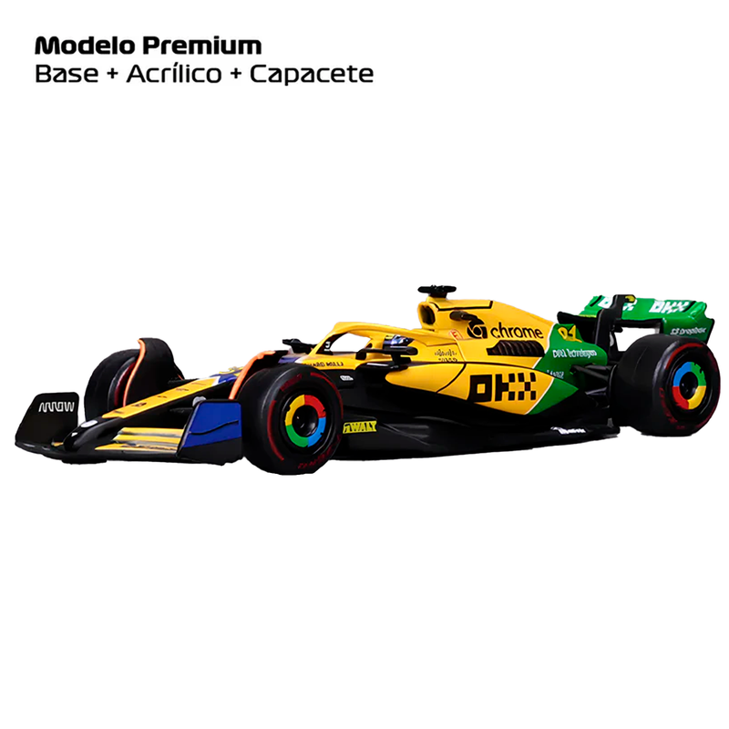 (2024) F1 Miniatura McLaren MCL38 Senna Monaco 1:18