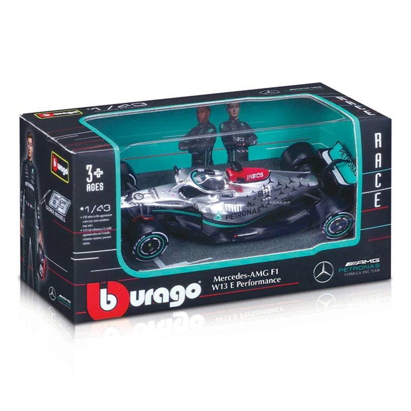 (2022) F1 Miniatura Mercedes-AMG W13 1:18